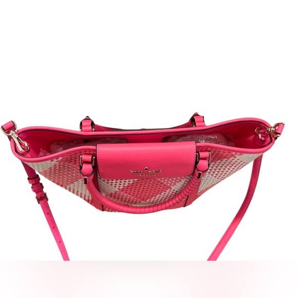 Kate Spade Cruise Gingham Medium Tote - Picture 8 of 9